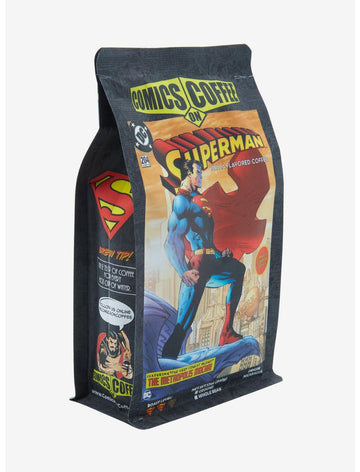 Comics On Coffee DC Comics Superman The Metropolis Mocha! Cafe