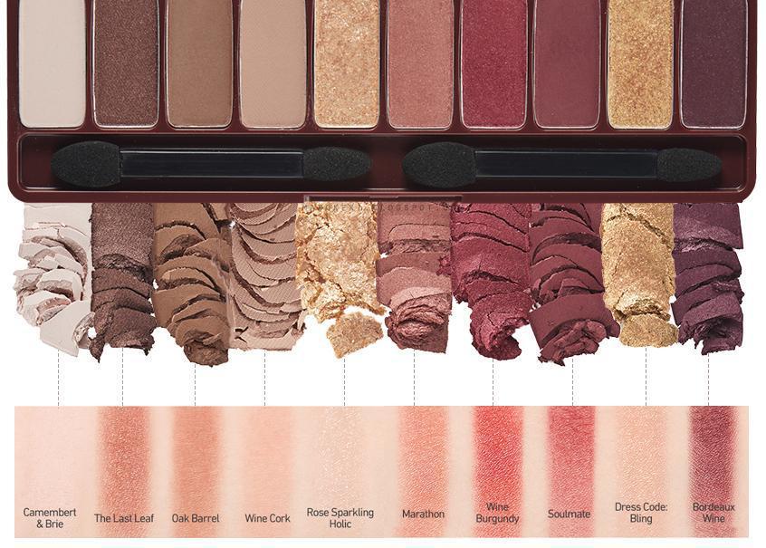Paleta De Sombras Wine Party Vino