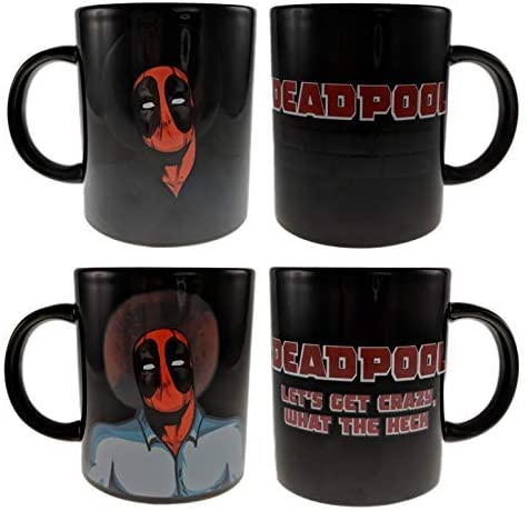 Deadpool Heat Reveal Taza
