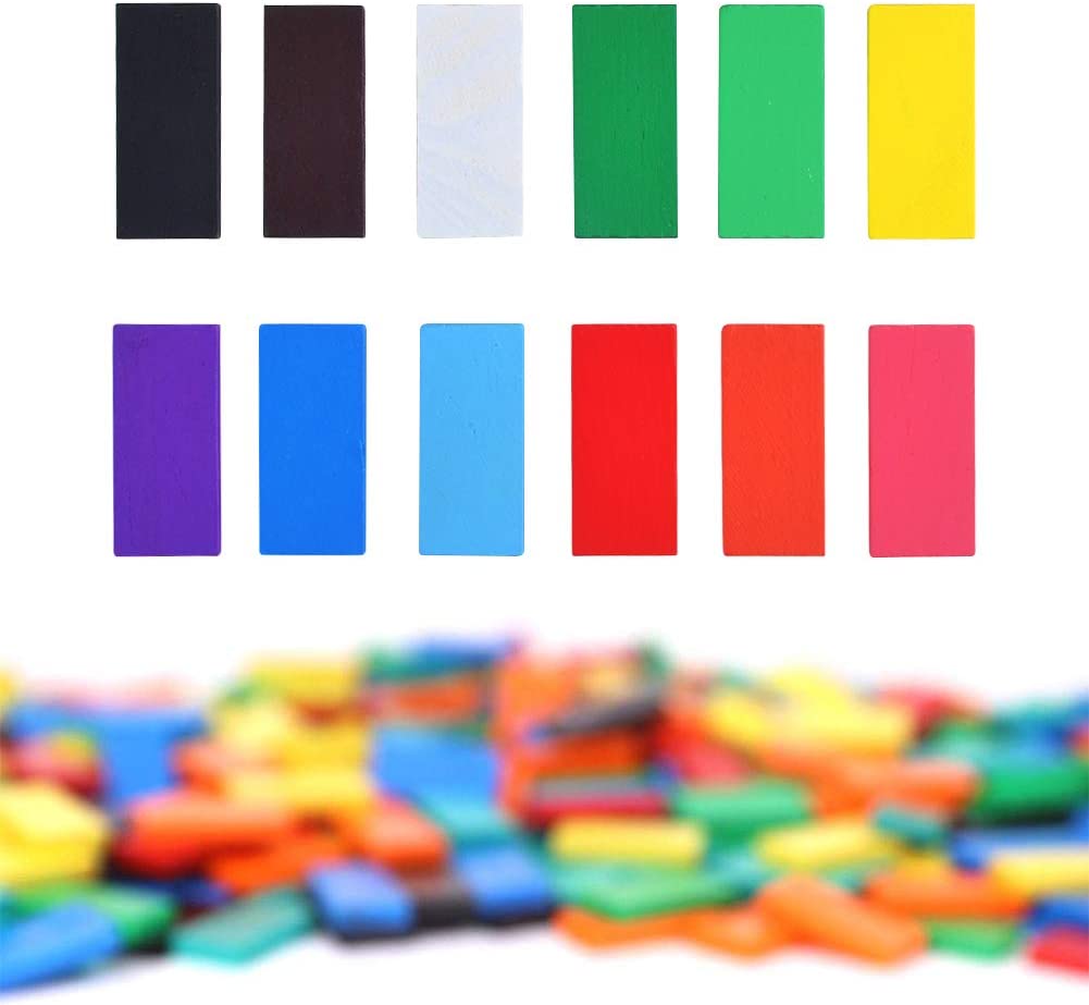 360 Bloques De Domino Colores