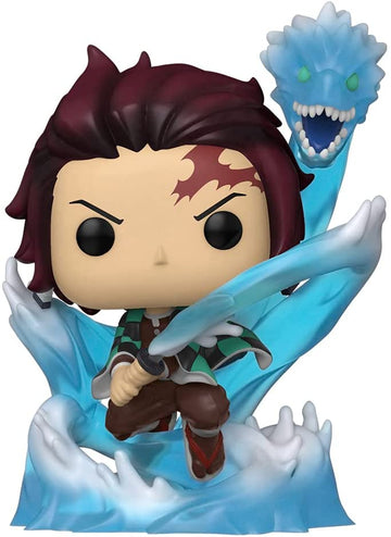 Demon Slayer Funko Tanjiro Dragon Brilla Obscuridad