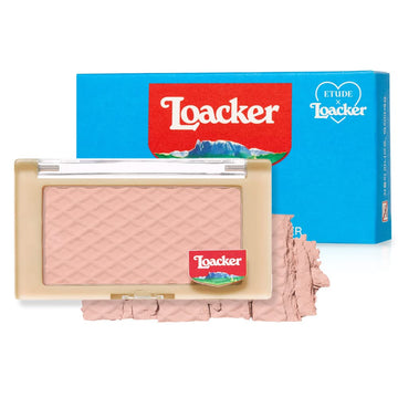 Rubor Galleta Waffle Etude X Loacker