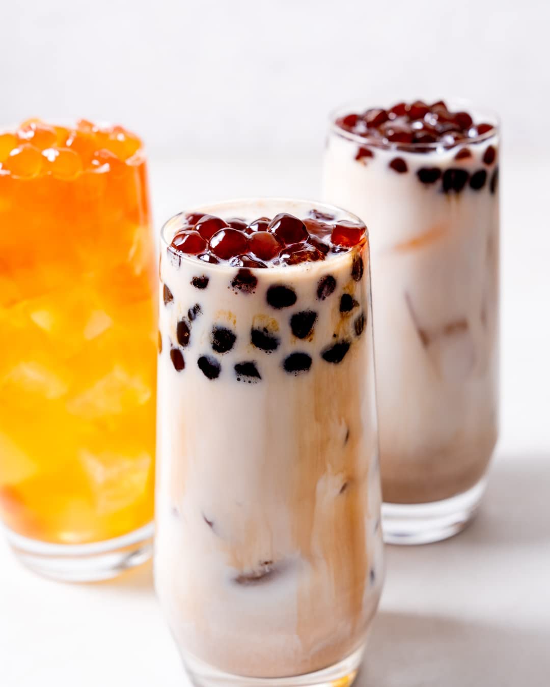 J WAY Instant Boba Bubble Pearl - Kit de Té De leche Con Tapioca