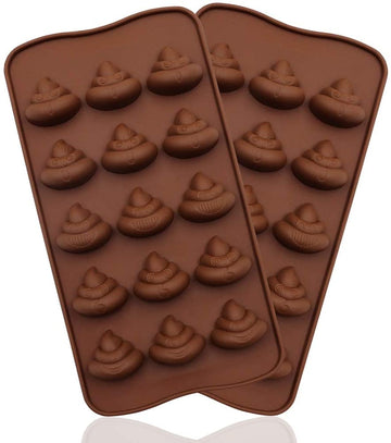 Moldes Silicona Emoji Popo Cocina Reposteria