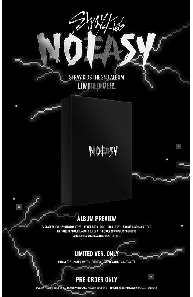 Stray Kids Album No Easy Edicion Limitada