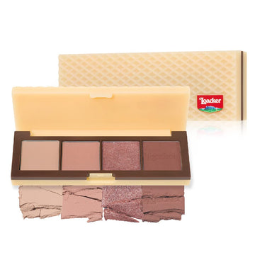 Paleta De Sombras Galleta Waffle Etude X Loacker