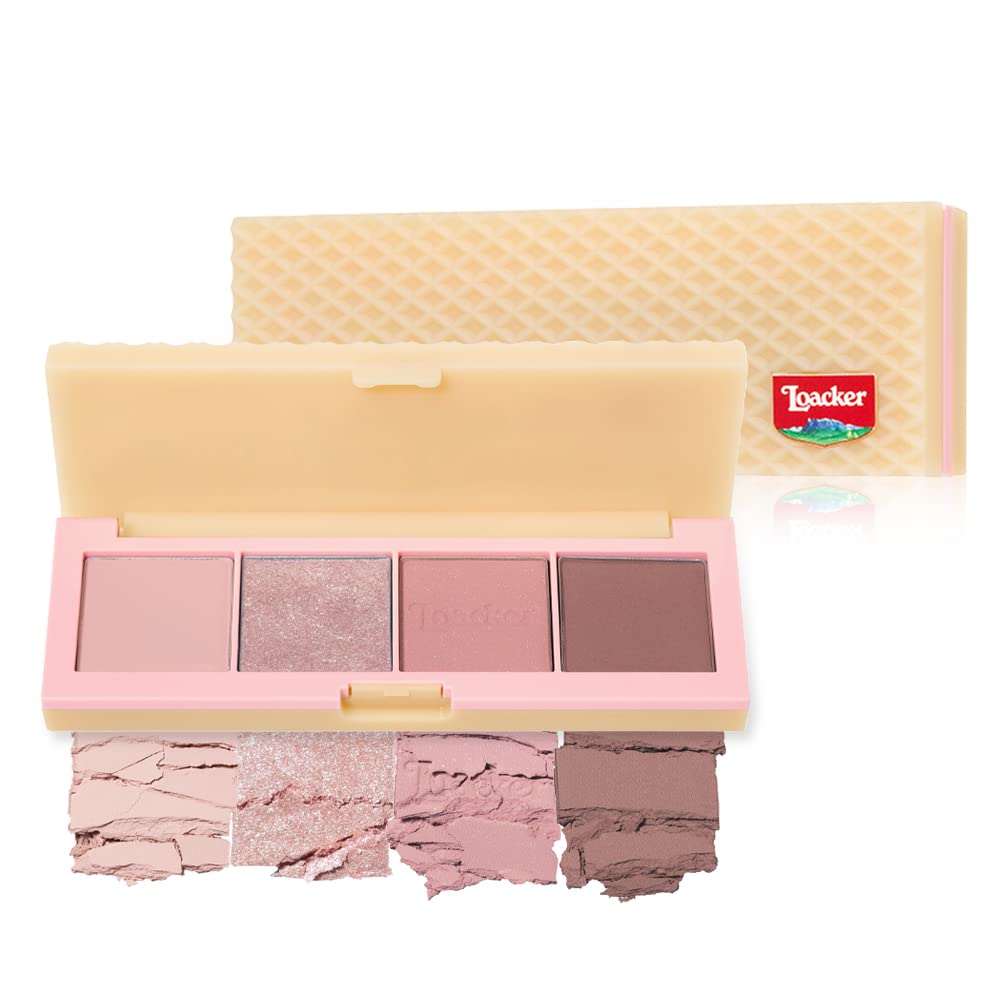 Paleta De Sombras Galleta Waffle Etude X Loacker