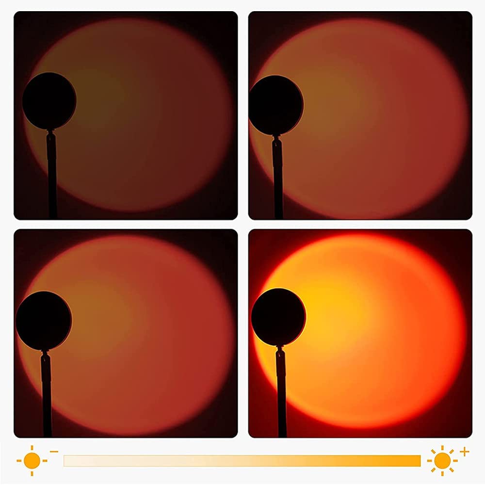 Lampara Puesta De Sol Fotos Selfies Luz