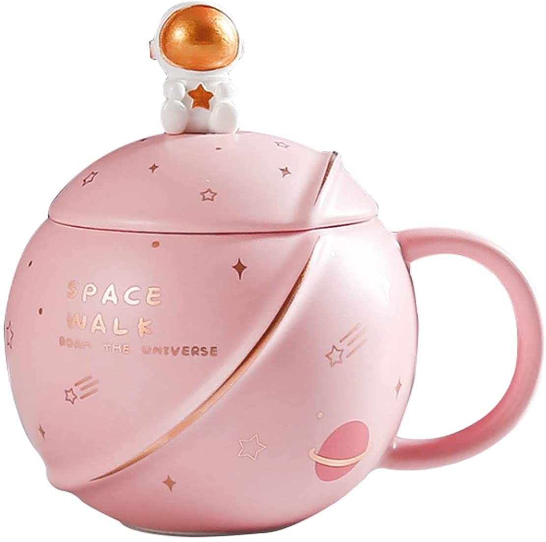 Astronauta Taza Y Cuchara Universo Espacio Space Walk