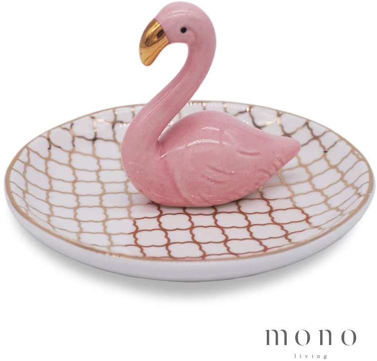 Joyero Flamingo Ceramica