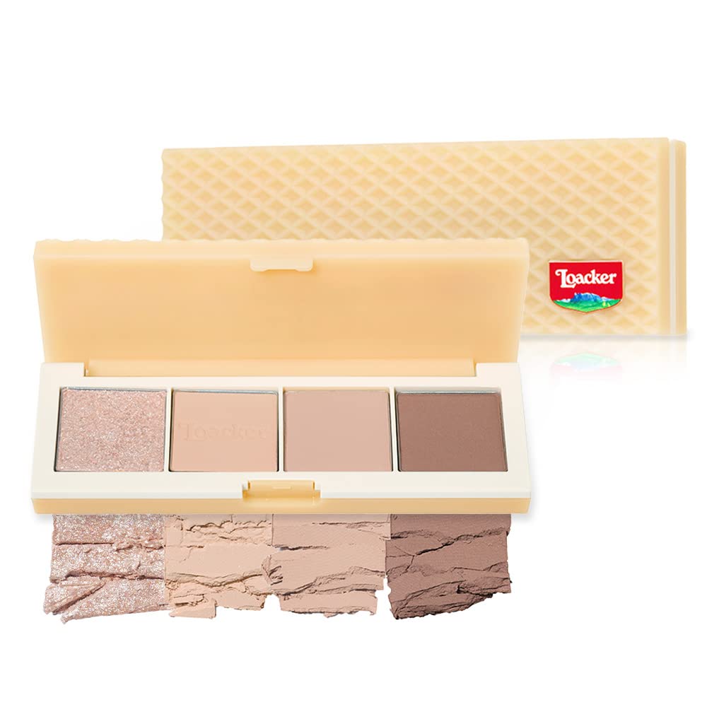 Paleta De Sombras Galleta Waffle Etude X Loacker