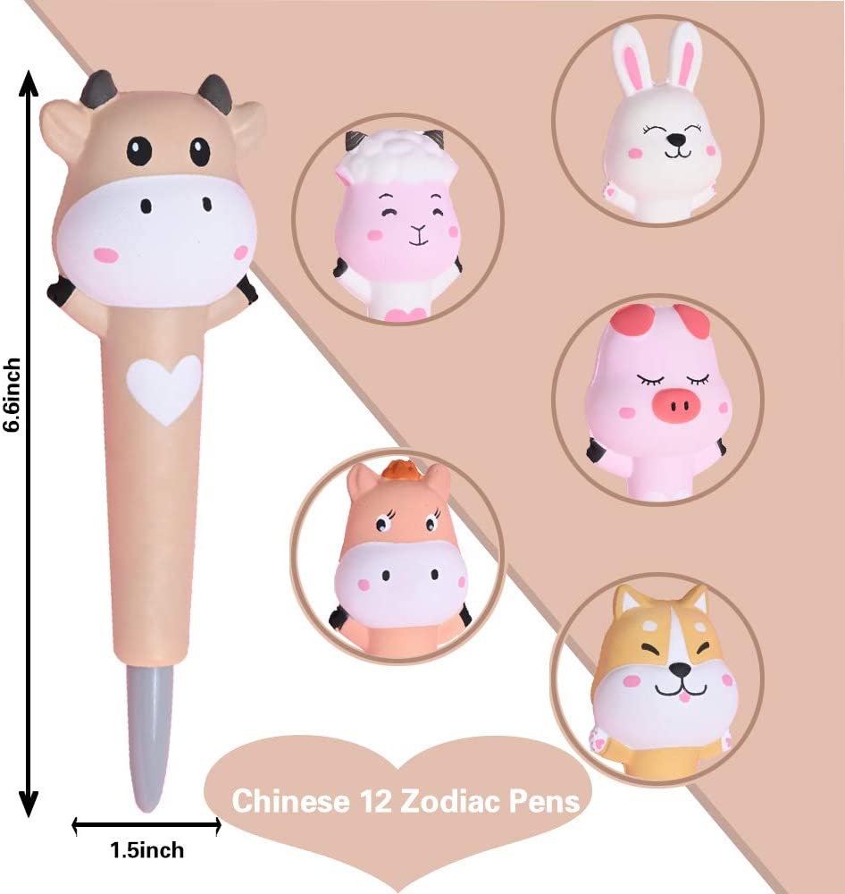 Set De Boligrafos Kawaii