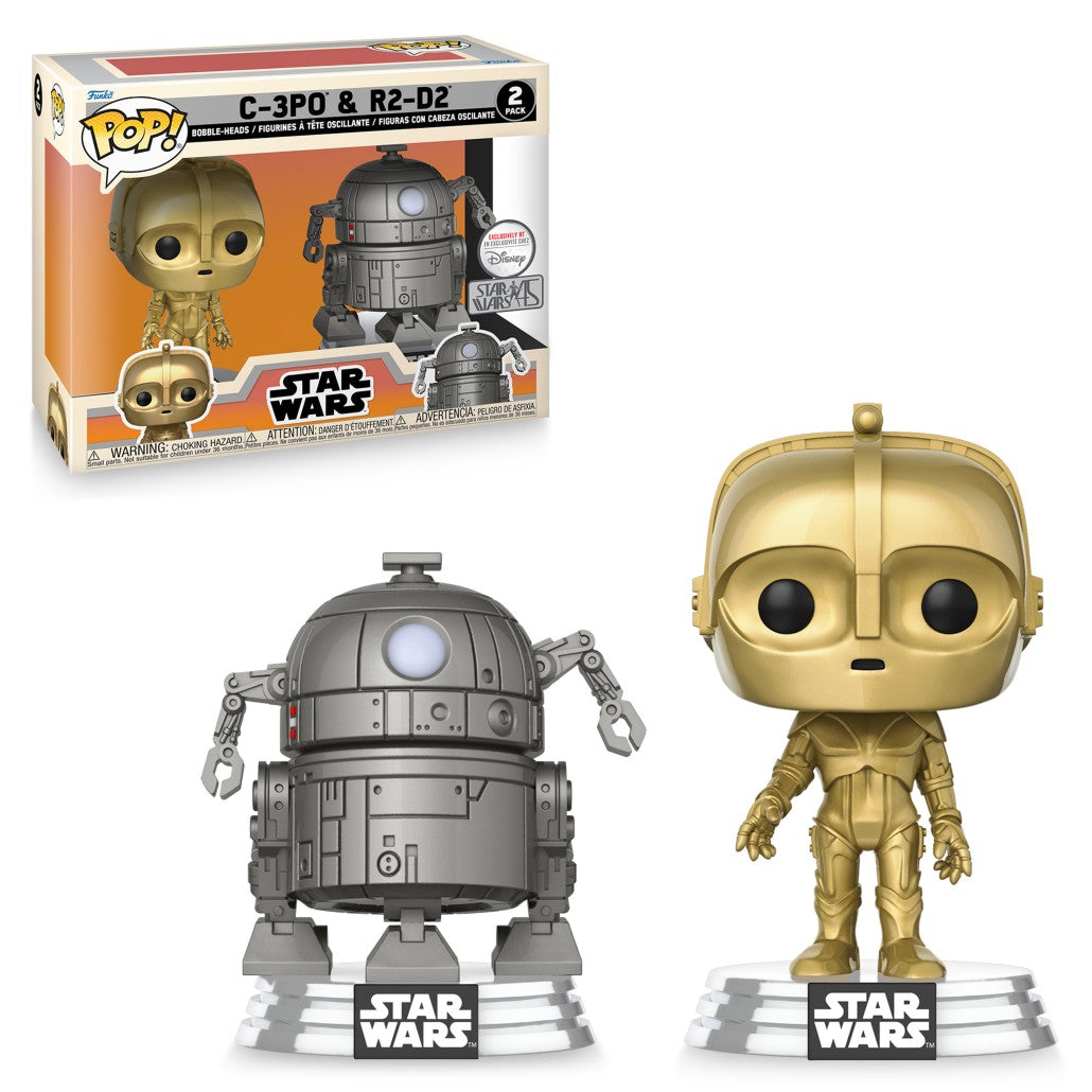 Star Wars Funko C3PO Y R2D2