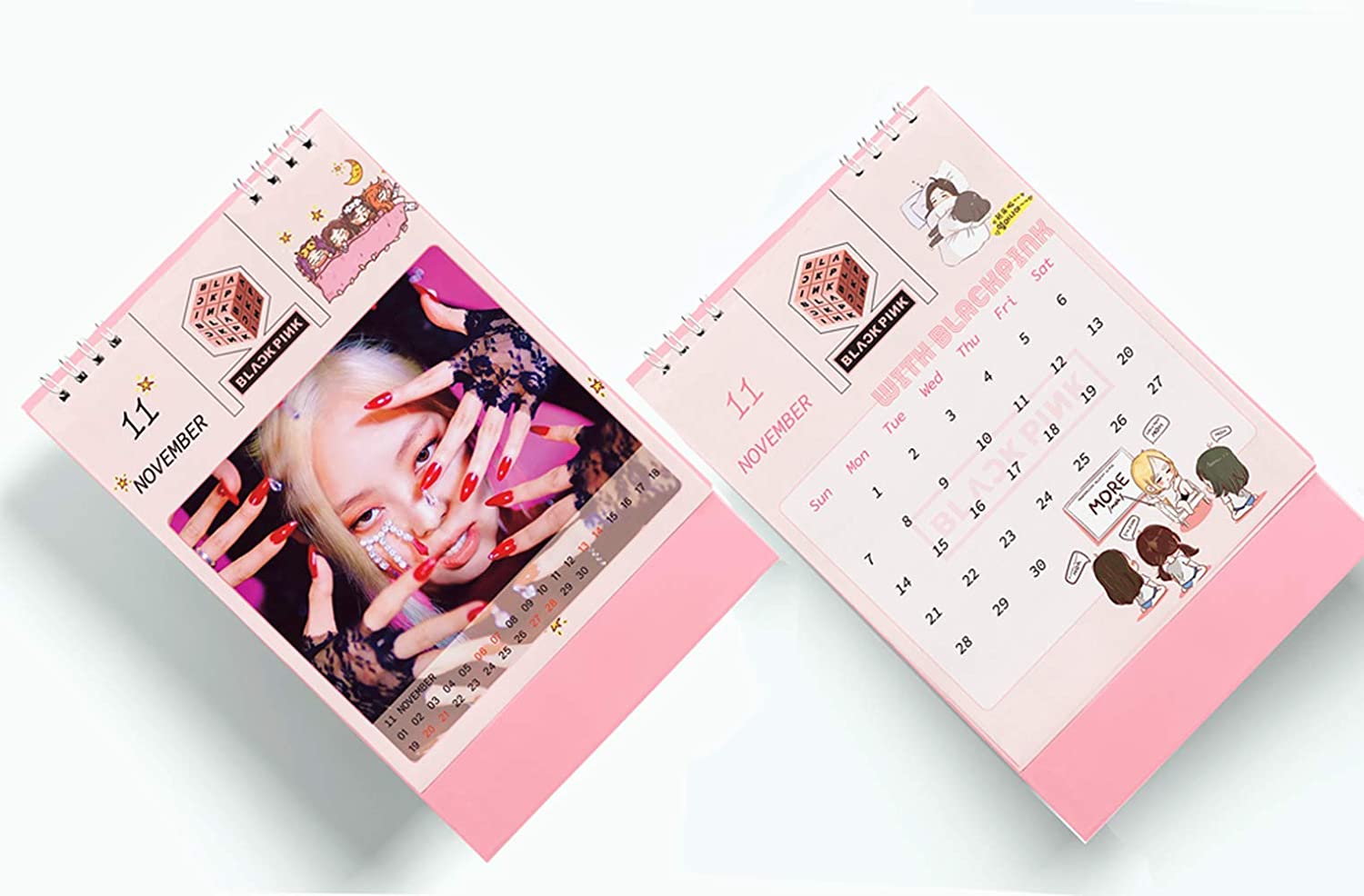 Black Pink Calendario 2021