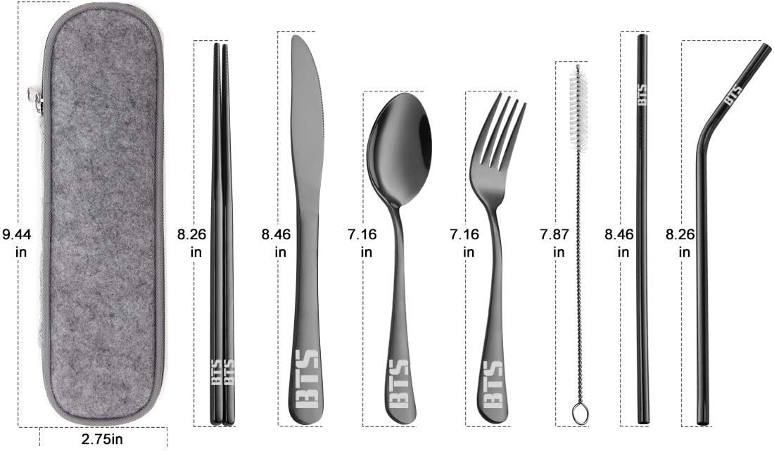 BTS Set De Cubiertos Cocina