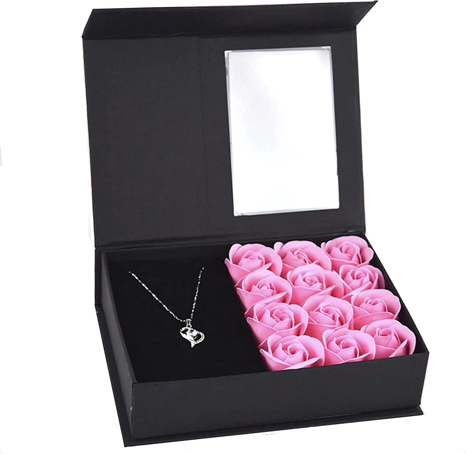 Caja De Rosas Para Joyeria Regalo