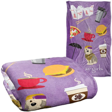 Gilmore Girls Cobija Iconos Morado