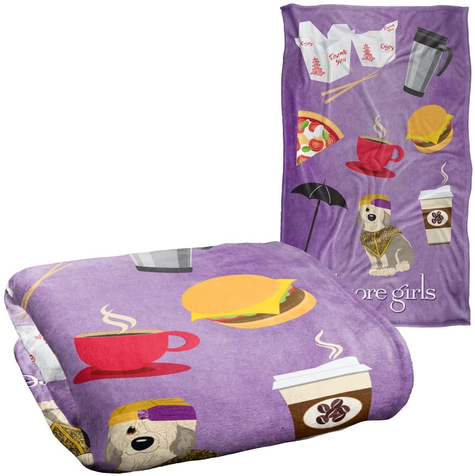 Gilmore Girls Cobija Iconos Morado
