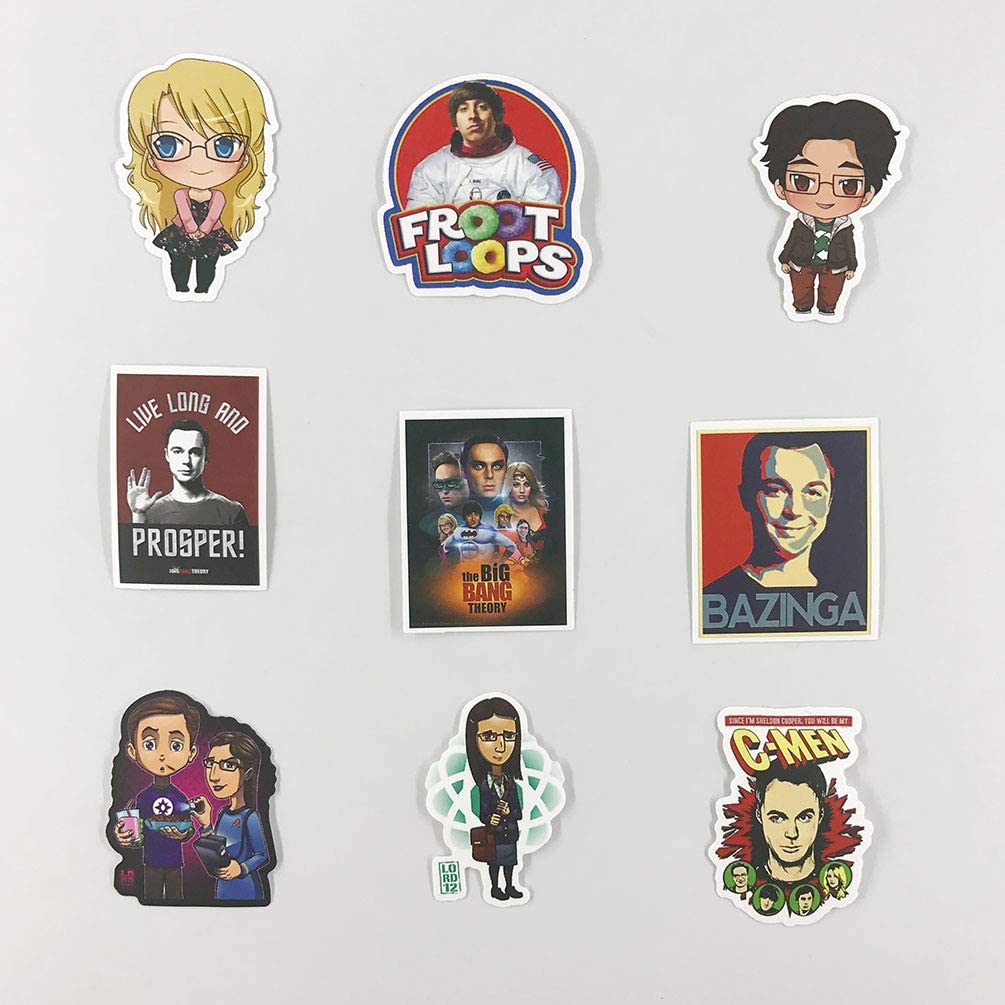 Big Bang Theory Set De Calcamonias