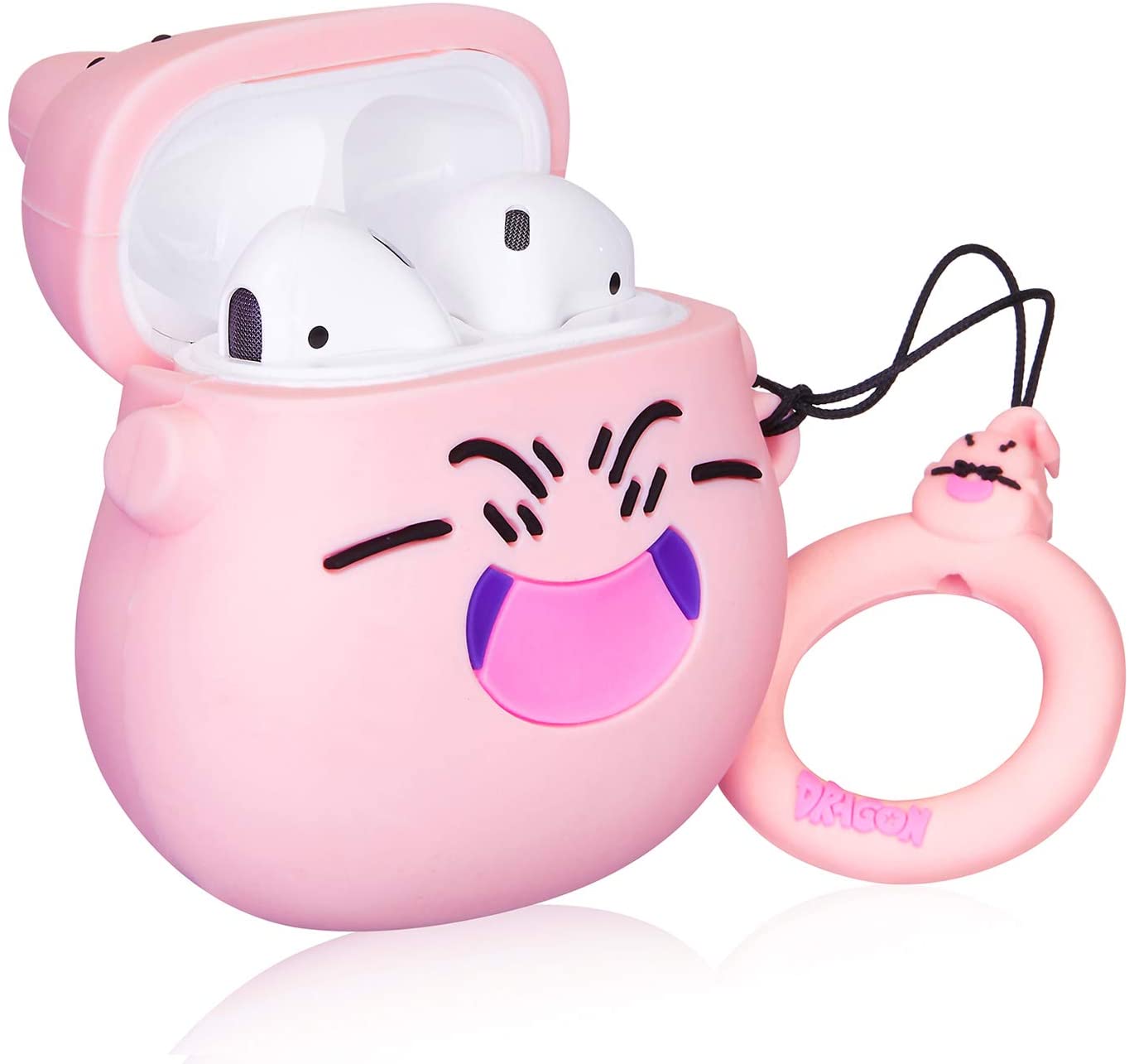 Dragon Ball Goku Y Majin Bun Set De Airpod Case