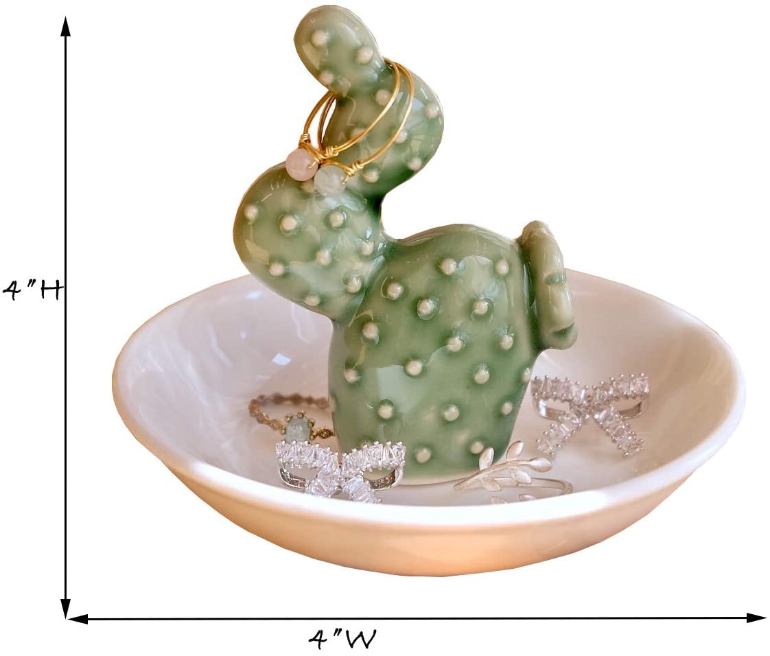 Joyero Cactus Ceramica