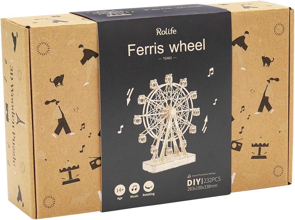 Rompecabezas Ruleta Caja Musical