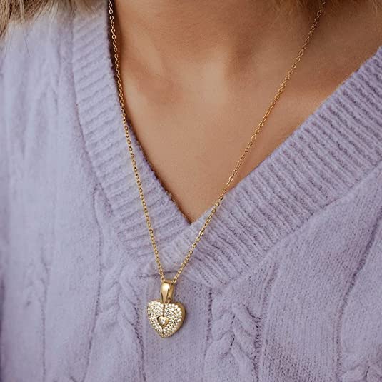 Collar Personalizado Relicario Con Foto Corazon