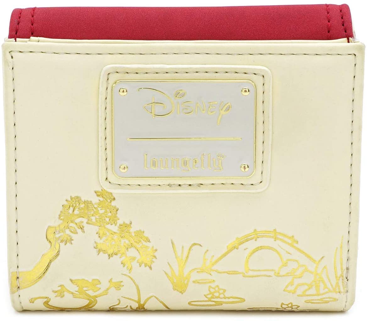 Mulan Cartera Dorado Disney