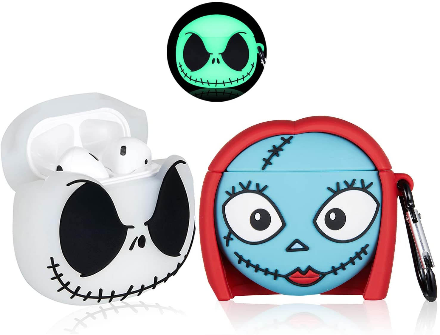 Extraño Mundo De Jack Sally Y Jack Airpod Case Set