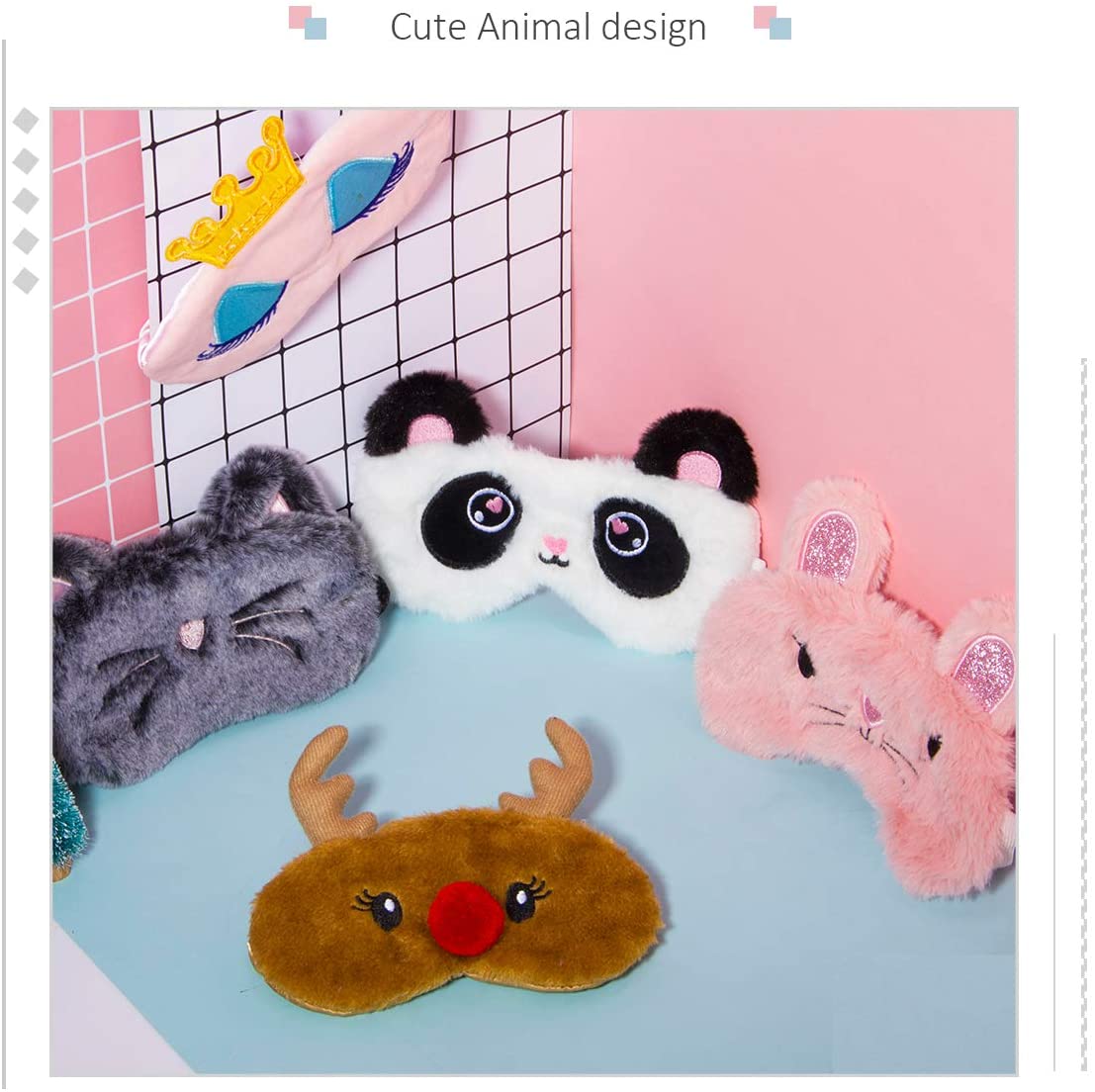 Set De Mascara Para Dormir 8 Unidades