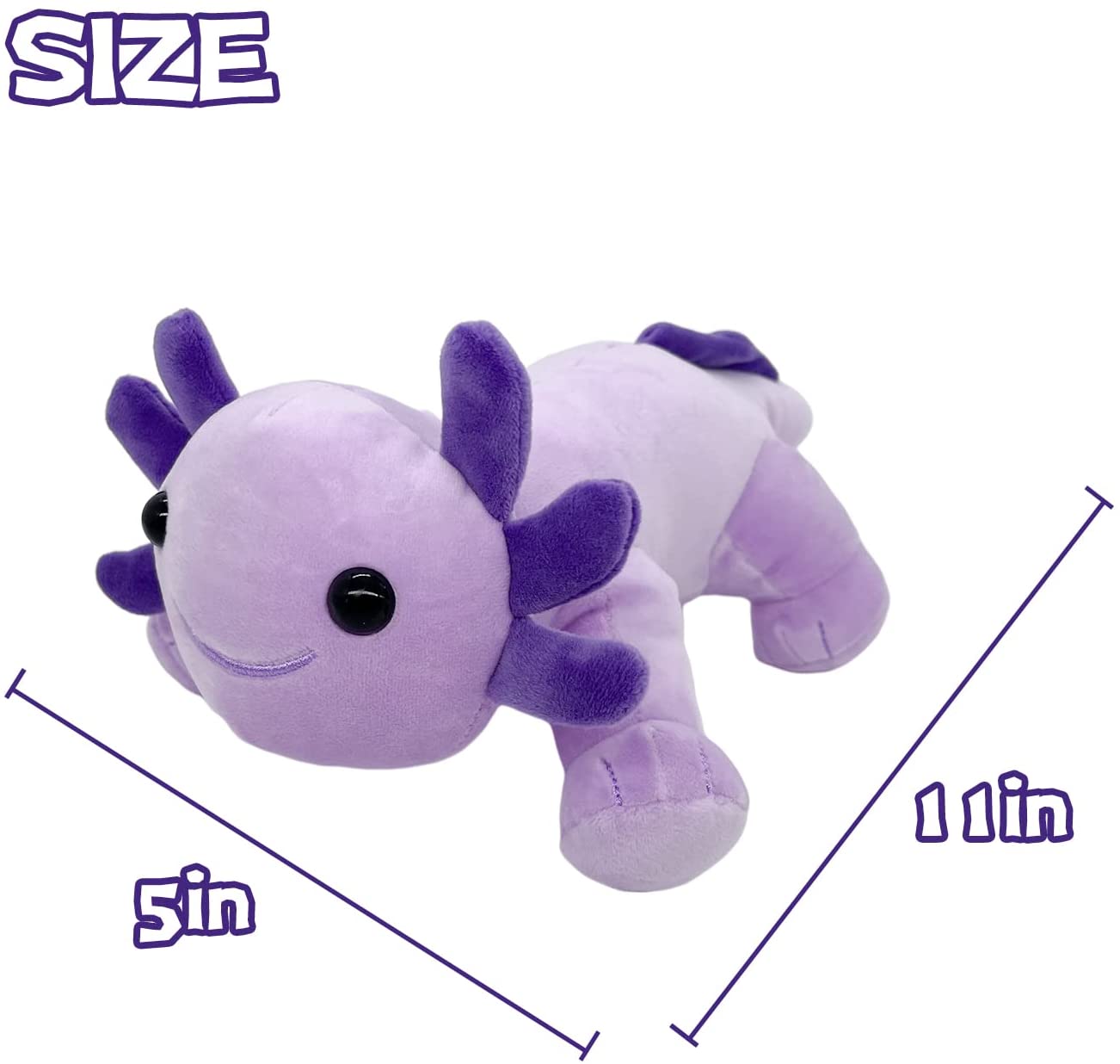 Peluche Axolote 11 Pulgadas