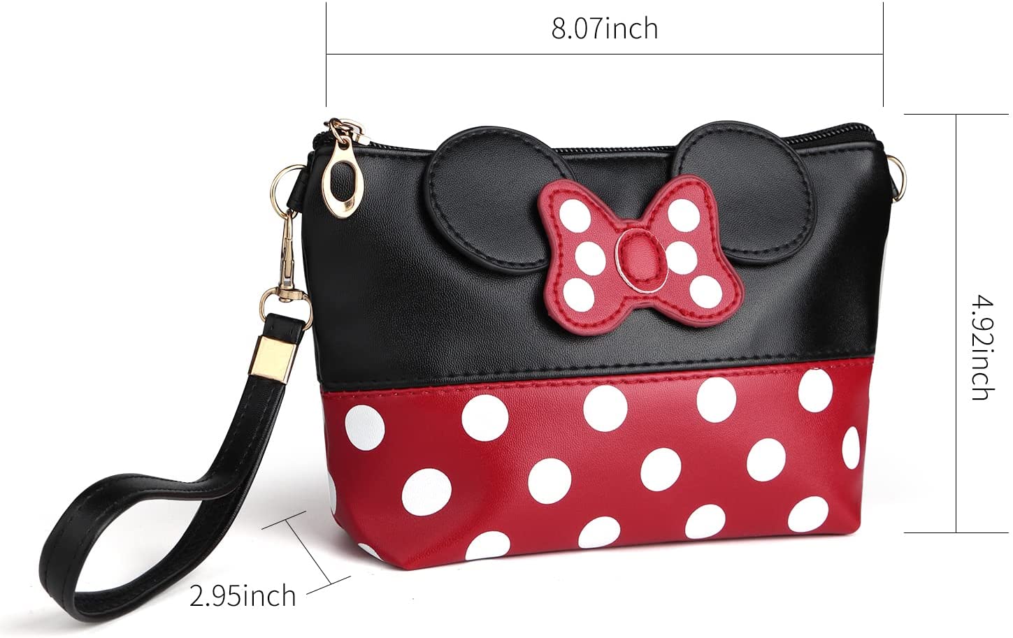 Minnie Mouse Lapicera Bolsa Cosmetiquera