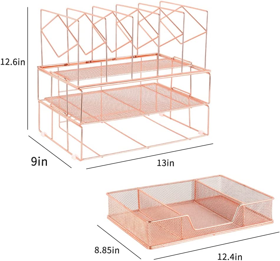 Becomrock Organizador Escritorio Oficina