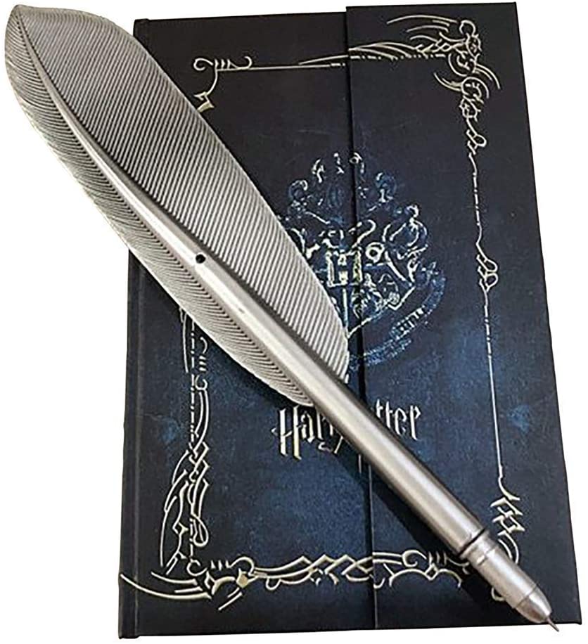 Harry Potter Cuaderno Vintage Con Pluma