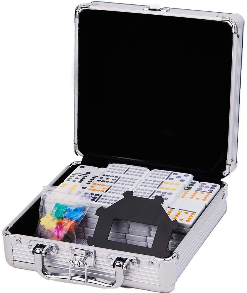 Estuche Domino Set Juego Mesa
