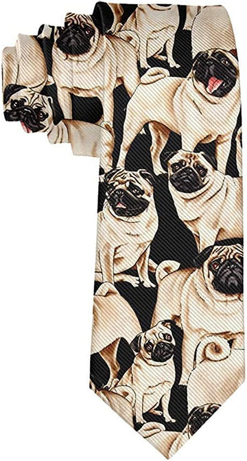 Corbata Pug Rostro Mascota