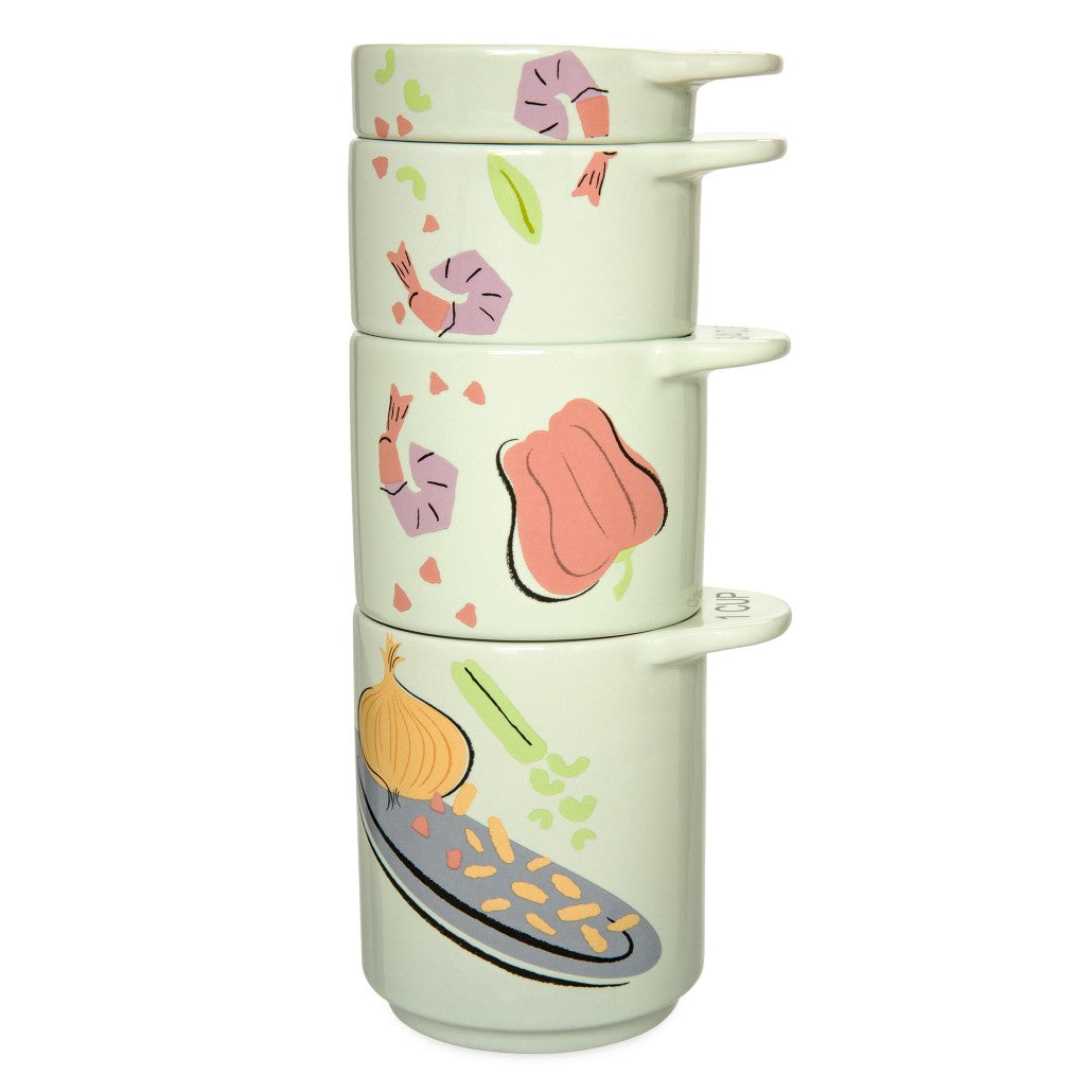 La Princesa Y El Sapo Set De Medidores Cocina Tiana