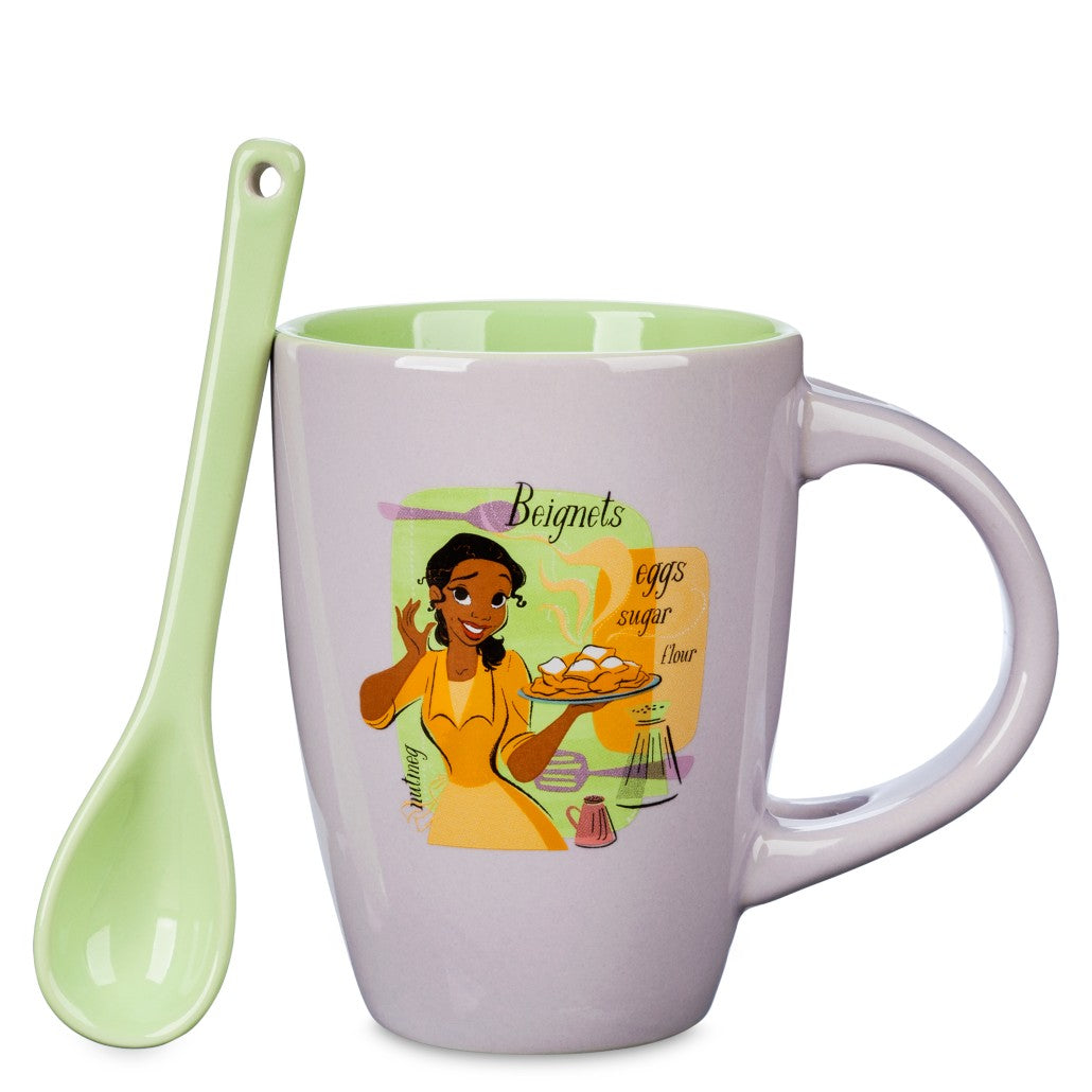 La Princesa Y El Sapo Taza Y Cuchara Tiana
