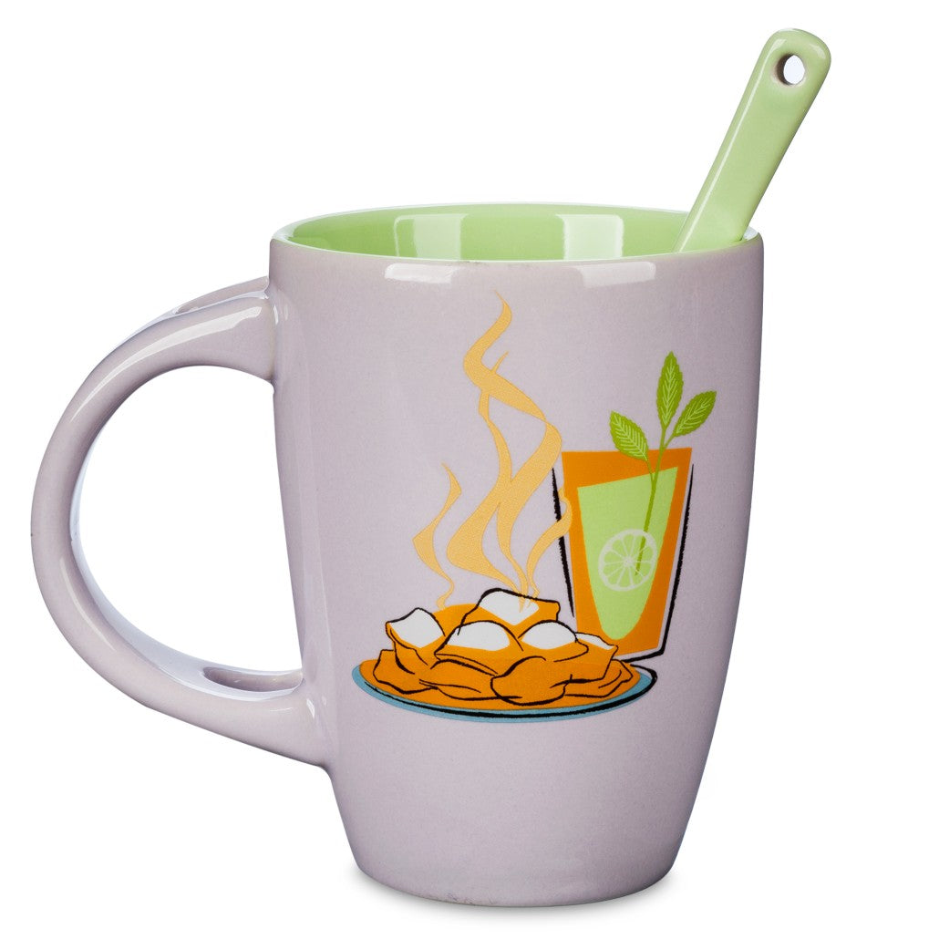 La Princesa Y El Sapo Taza Y Cuchara Tiana