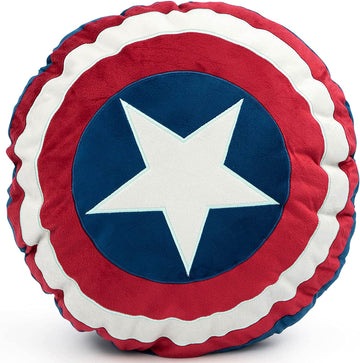 Marvel Capitan America Almohada Escudo Felpa