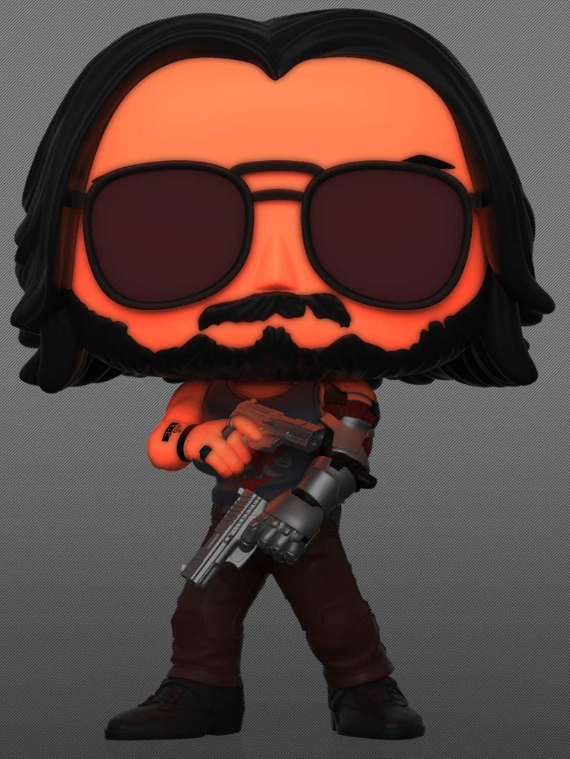 Cyberpunk Funko Brilla Obscuridad Johnny Silverhand