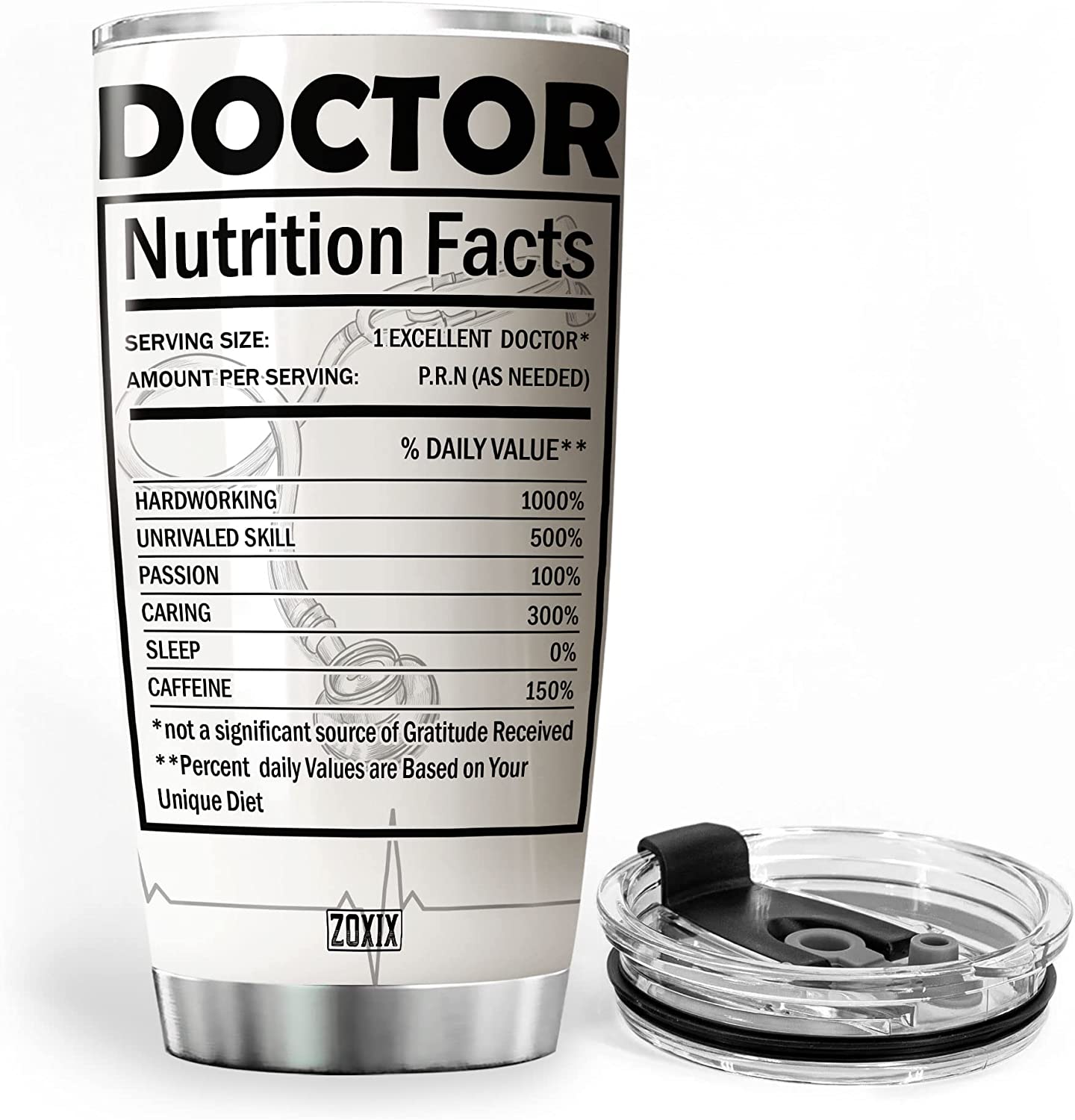 Termo Cafe Medico Doctor Receta