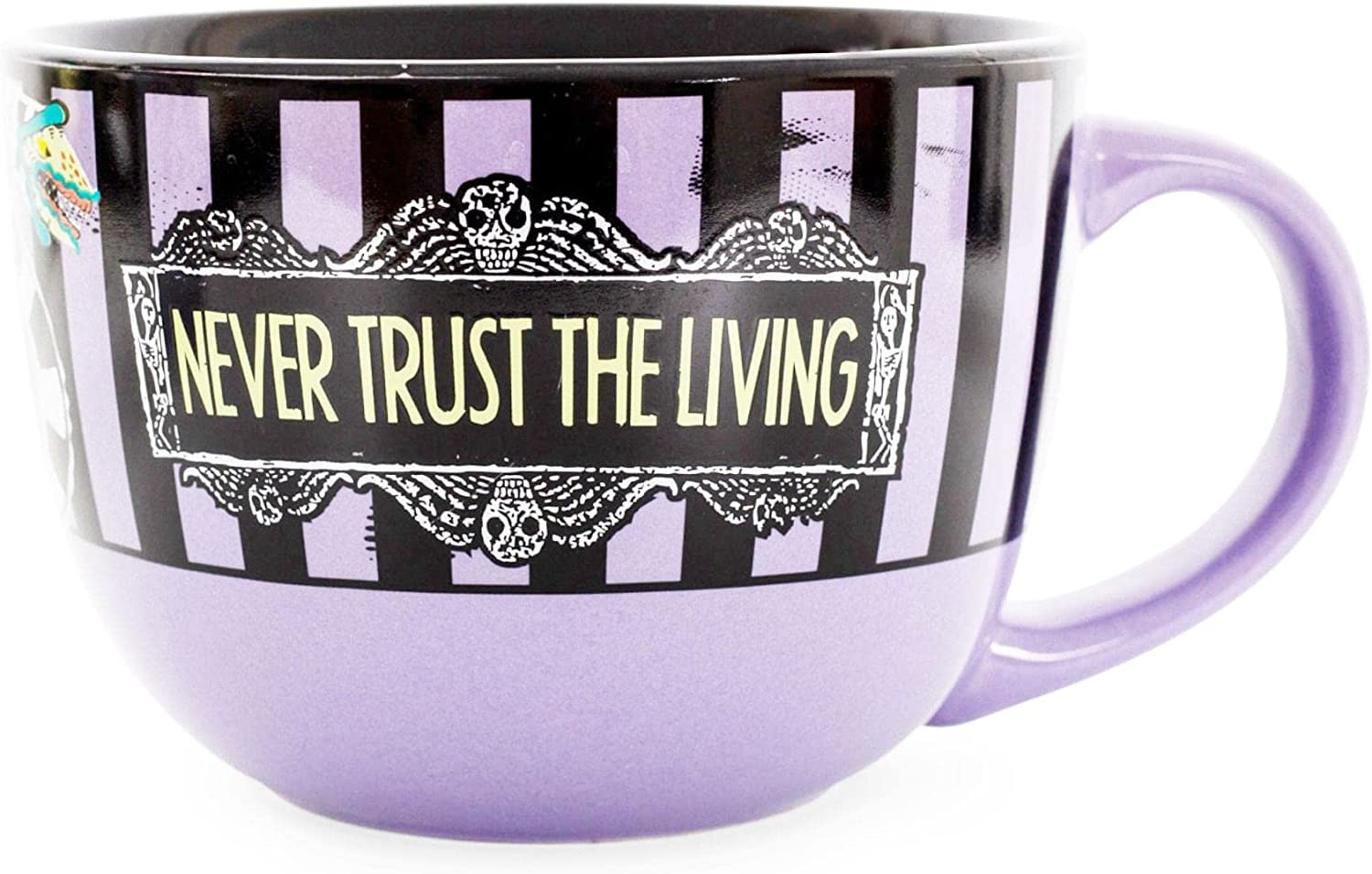 Beetlejuice Taza Morada