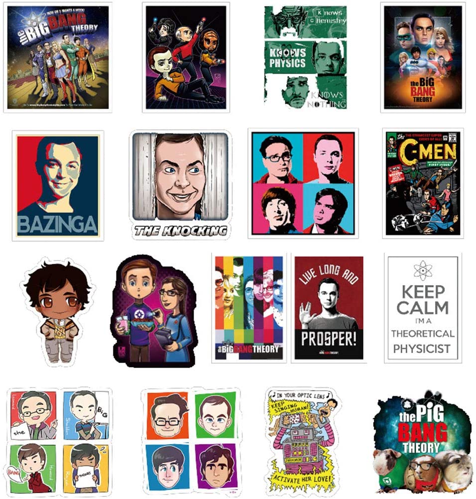 Big Bang Theory Set De Calcamonias