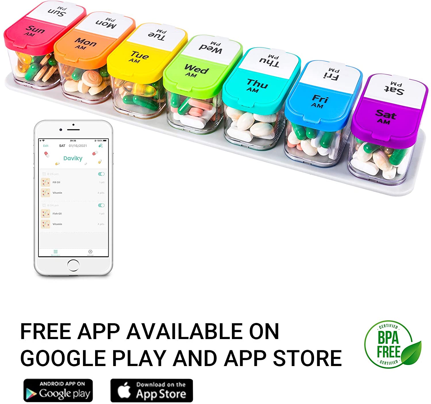 Pastillero Inteligente Organizador