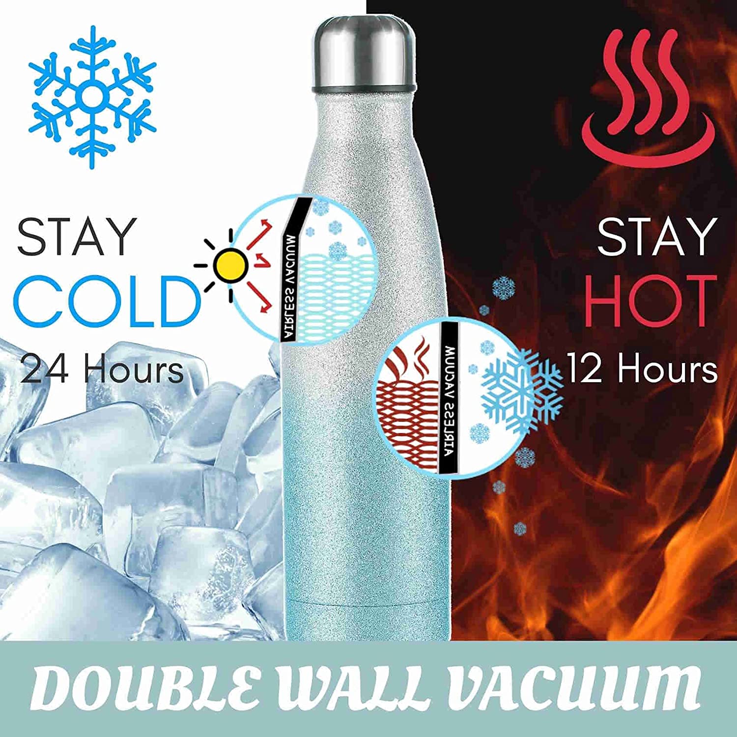 Termo Ballena Glitter