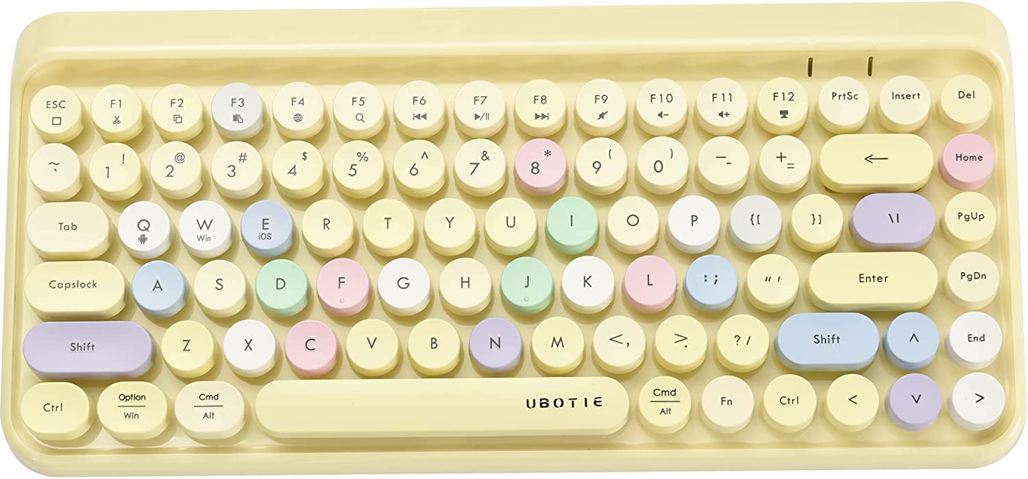 Teclado Portatil Bluetooth Colores