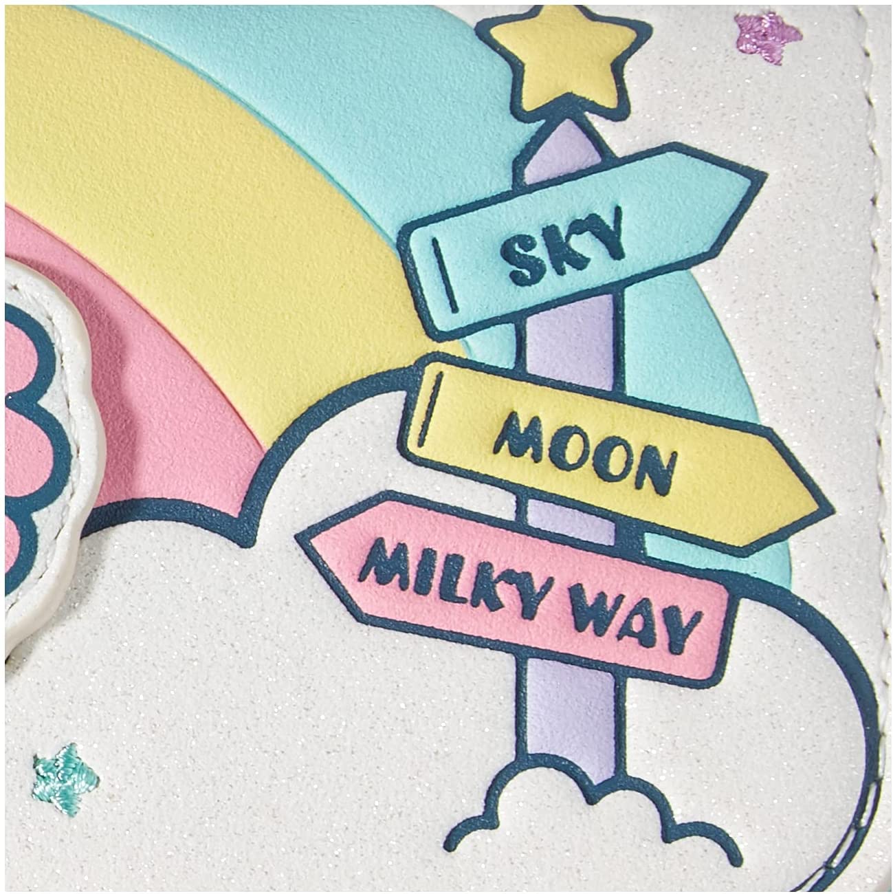 Sanrio Cartera Little Twin Star Arcoiris