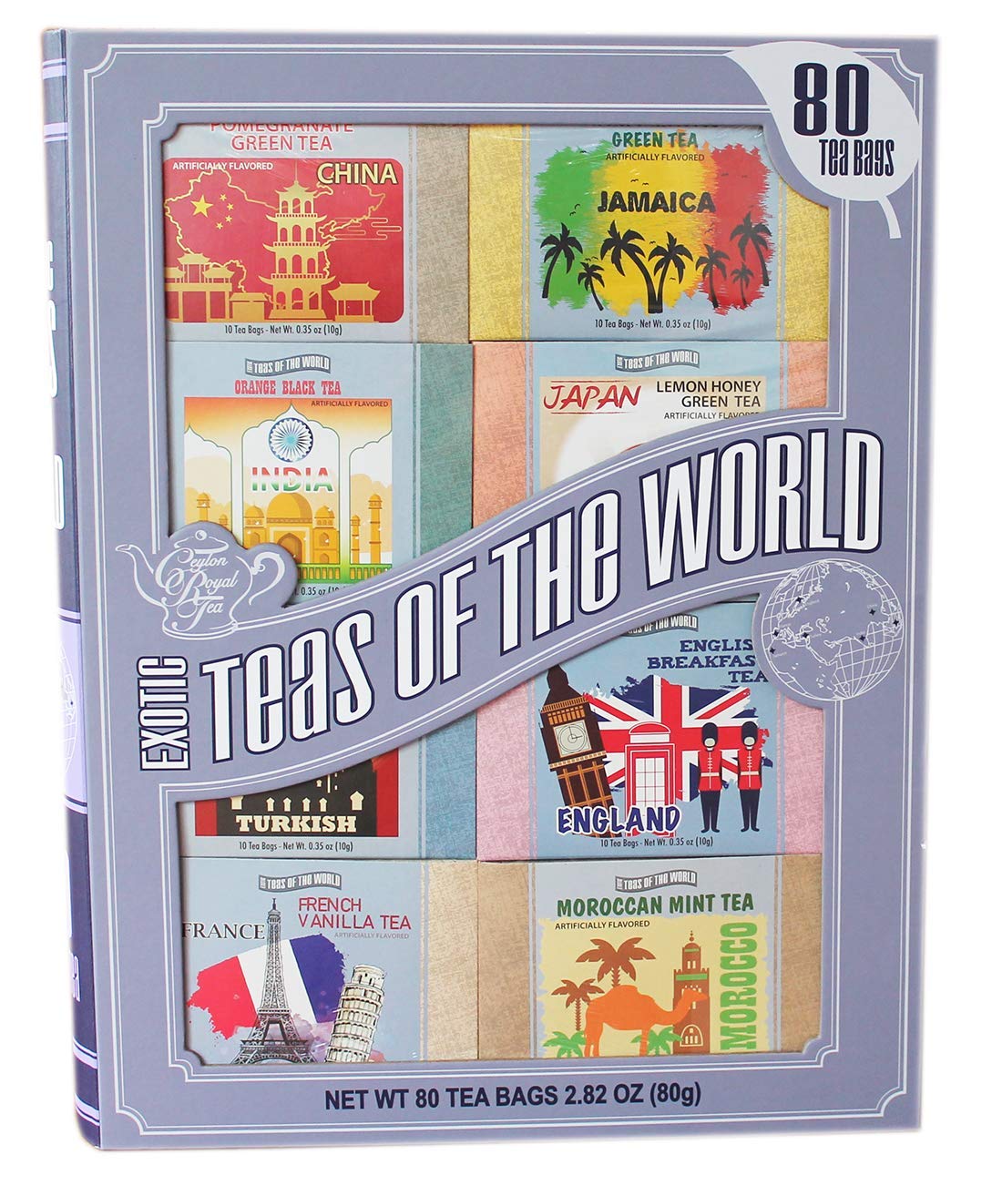 Juego De Te Tes Exoticos Del Mundo