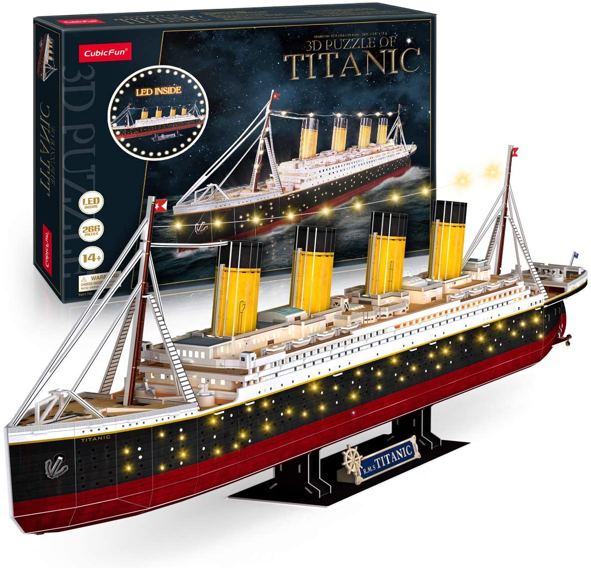Titanic Barco 3D Armable